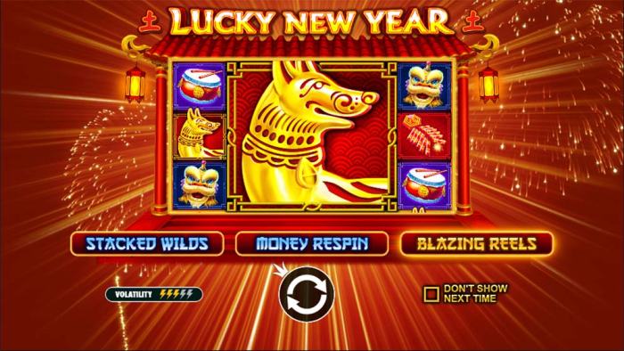 Slot Lucky New Year gacor terpercaya